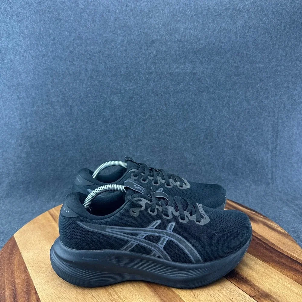 Asics Gel-Excite 11 1012B861 Sneakers Running Shoes Triple Black Womens Sz 7.5